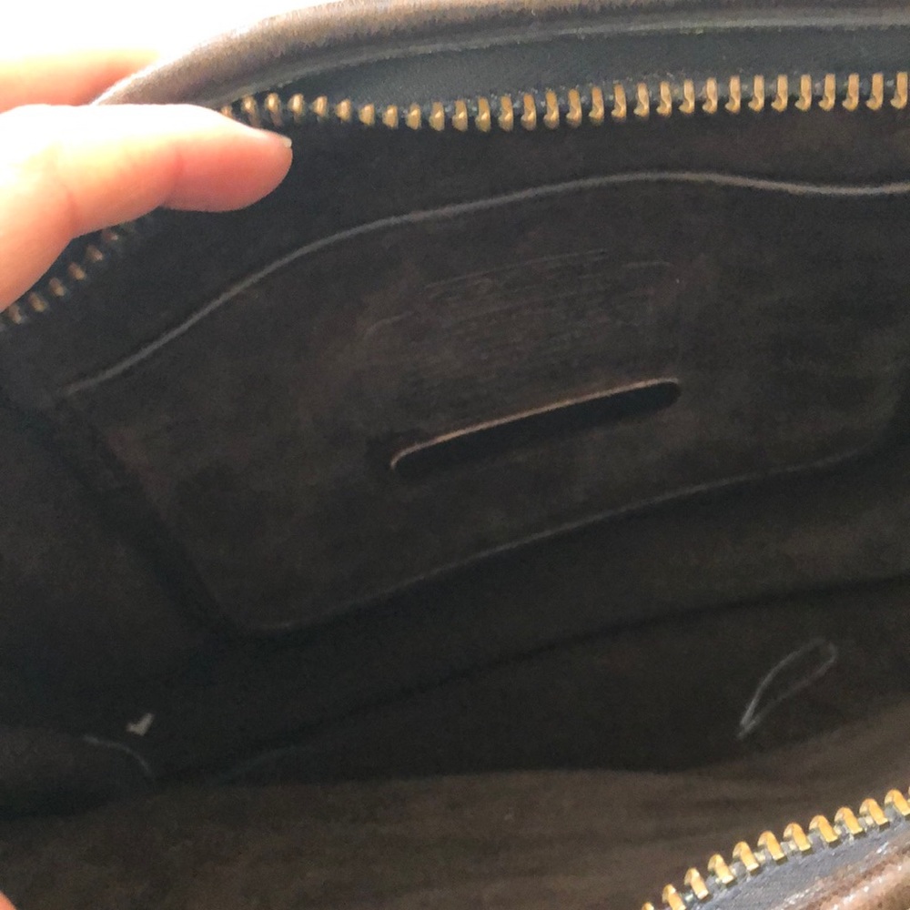 Coach briefcase satchel laptop bag ( vintage ) - Picture 5 of 7